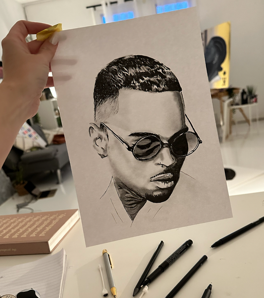 Chris Brown Drawing