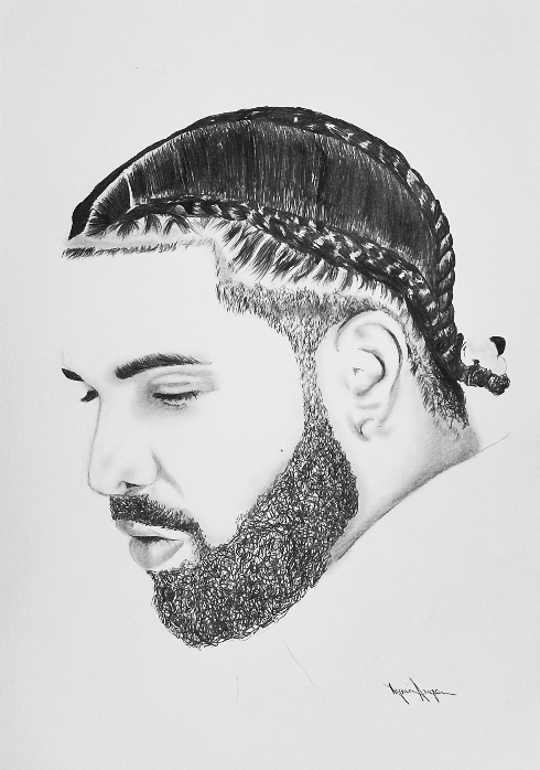 Drake Drawing Original